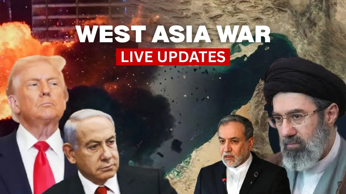 West Asia War LIVE: Iran’s Lamerd Airport Struck In US-Israeli Airstrikes, Hezbollah Launches New Wave Of Attacks West Asia War LIVE: Iran’s Lamerd Airport Struck In US-Israeli Airstrikes, Hezbollah Launches New Wave Of Attacks