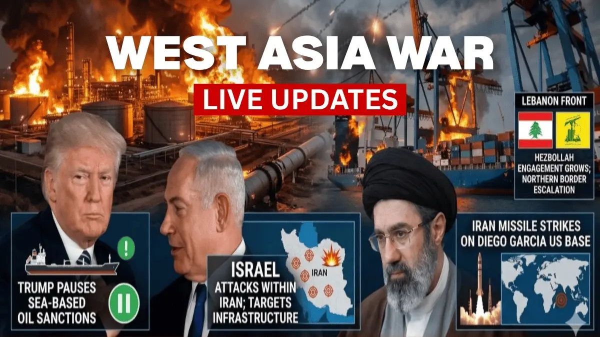 West Asia War Live: US Diplomatic Facility Near Baghdad Airport Attacked, Iran Ready to Help Japanese Ships Pass Strait of Hormuz West Asia War Live: US Diplomatic Facility Near Baghdad Airport Attacked, Iran Ready to Help Japanese Ships Pass Strait of Hormuz