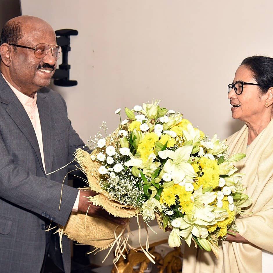 West Bengal Governor CV Anand Bose resigns just before Bengal elections CM Mamata Banerjee 