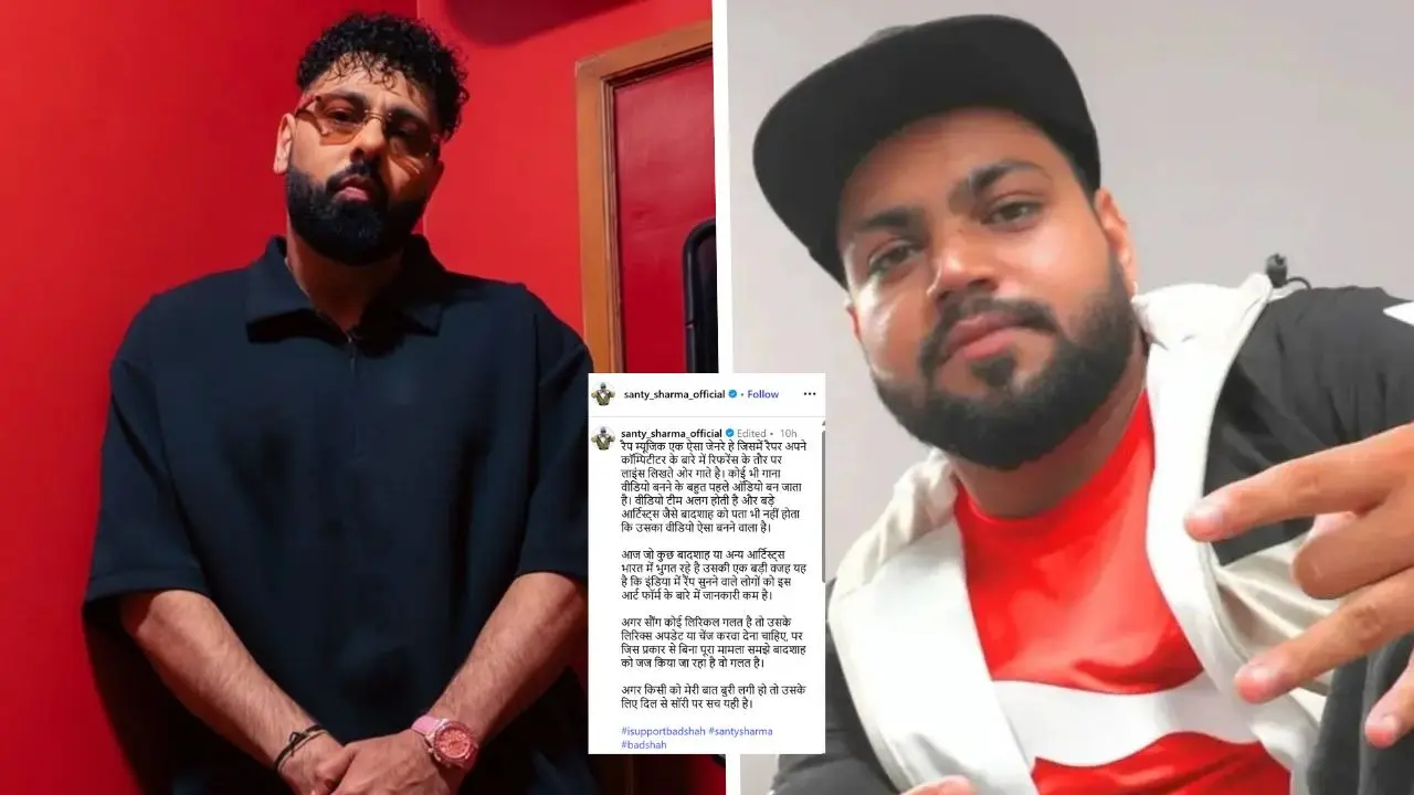 Who Is Santy Sharma? Rapper Steps Up In Support Of Badshah Amid Tateeree Song Row Now Going Viral Who Is Santy Sharma?