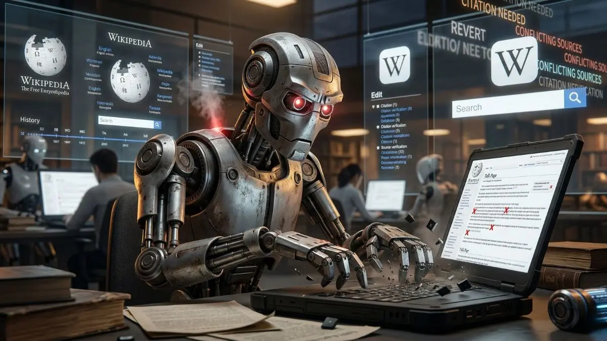 Wikipedia Banned an AI Bot from Writing Articles. It Then Wrote an Angry Rant Blog wikipedia robot