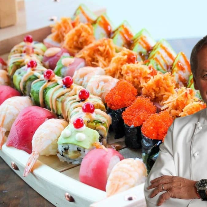 Wolfgang Puck has been serving at the Governors Ball since 1995