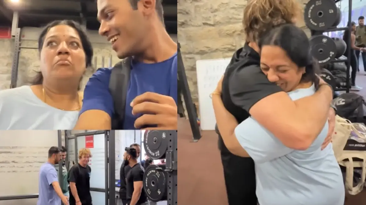 जब बेटे ने अपनी मां को उनके ‘बचपन के प्यार’ से मिलवाया, रोने लगी महिला, बोली- मेरा हीरो… , VIDEO woman meets Jonty Rhodes