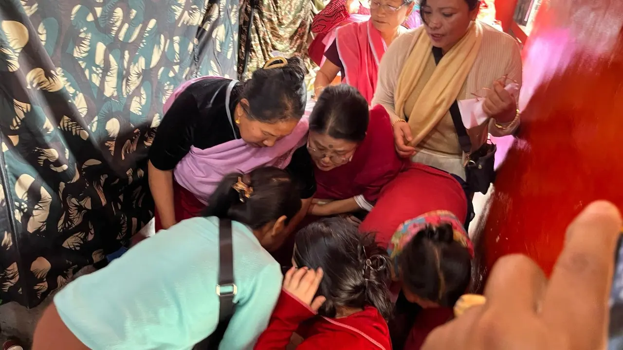 Protest Against Census In Manipur's Imphal Turns Tense, Five Protesters Injured X