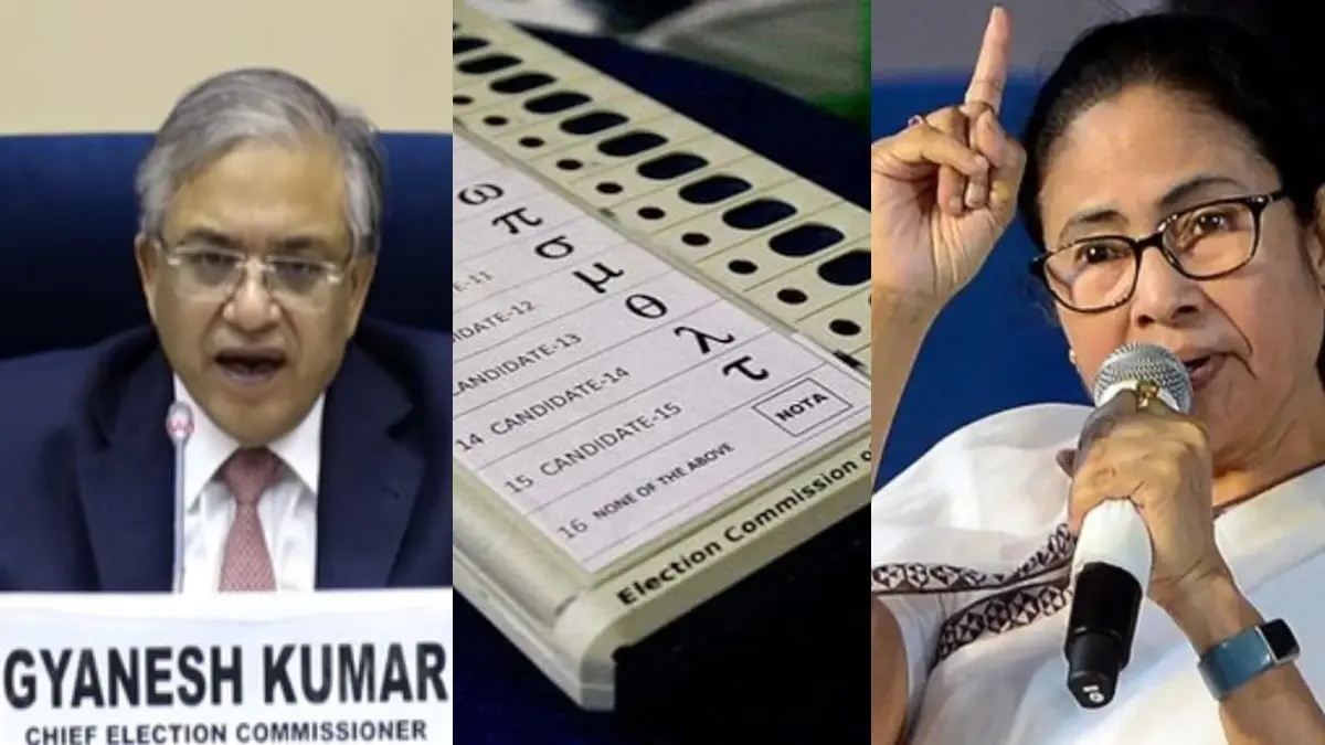 Big Shift In Bengal: Election Commission Trims 8-Phase Marathon to 2-Phase Sprint For 2026 Assembly Polls X