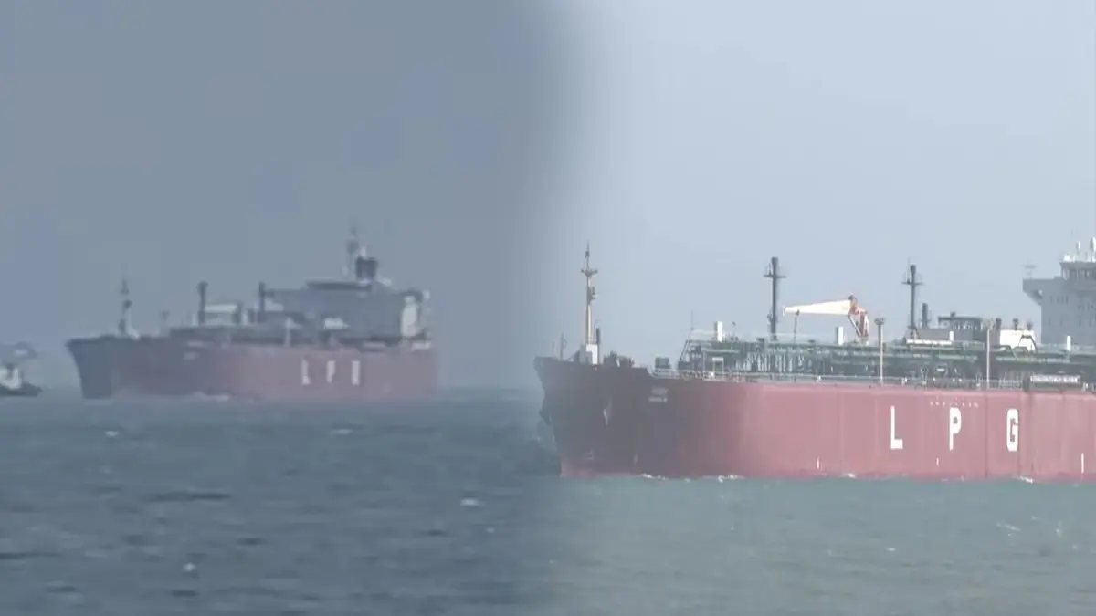 LPG Tanker Shivalik Docks At Gujarat's Mundra Port Days After Crossing Strait Of Hormuz Amid Iran War X