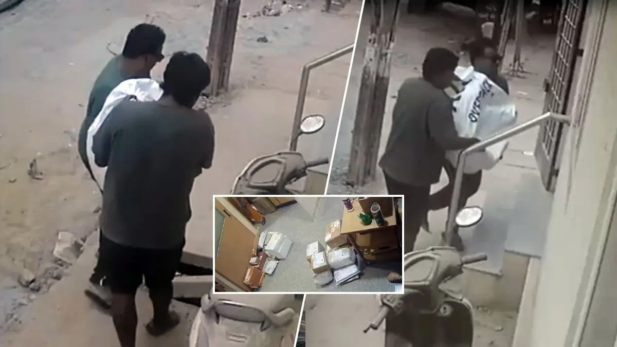 'Couriering Only Option': Bengaluru Family Stuffs Father In Courier Box for Bizarre Reel Amid 'Ticket Shortage' X