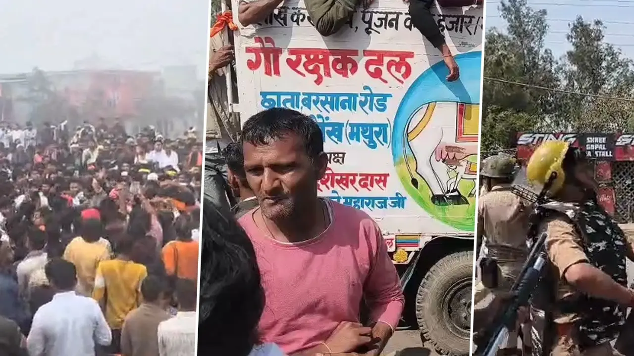 Gau Rakshak Killed In Mathura On Eid: Protesters Say Murdered By Smugglers, Cops Call It Accident; CM Yogi Orders Crackdown X