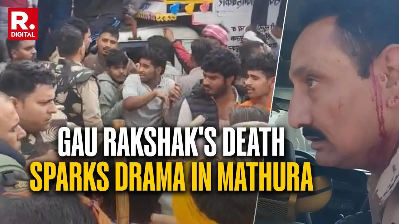 Mathura Violence: 5 Detained As Police Intensify Crackdown On Stone-Pelters After Gau Rakshak's Death; Hunt for Others On x