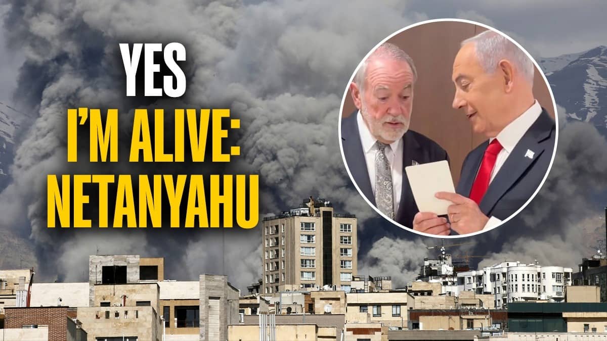 Yes, I’m Alive: Netanyahu’s New Proof of Life Video Takes a Dig at Ali Larijani’s Death