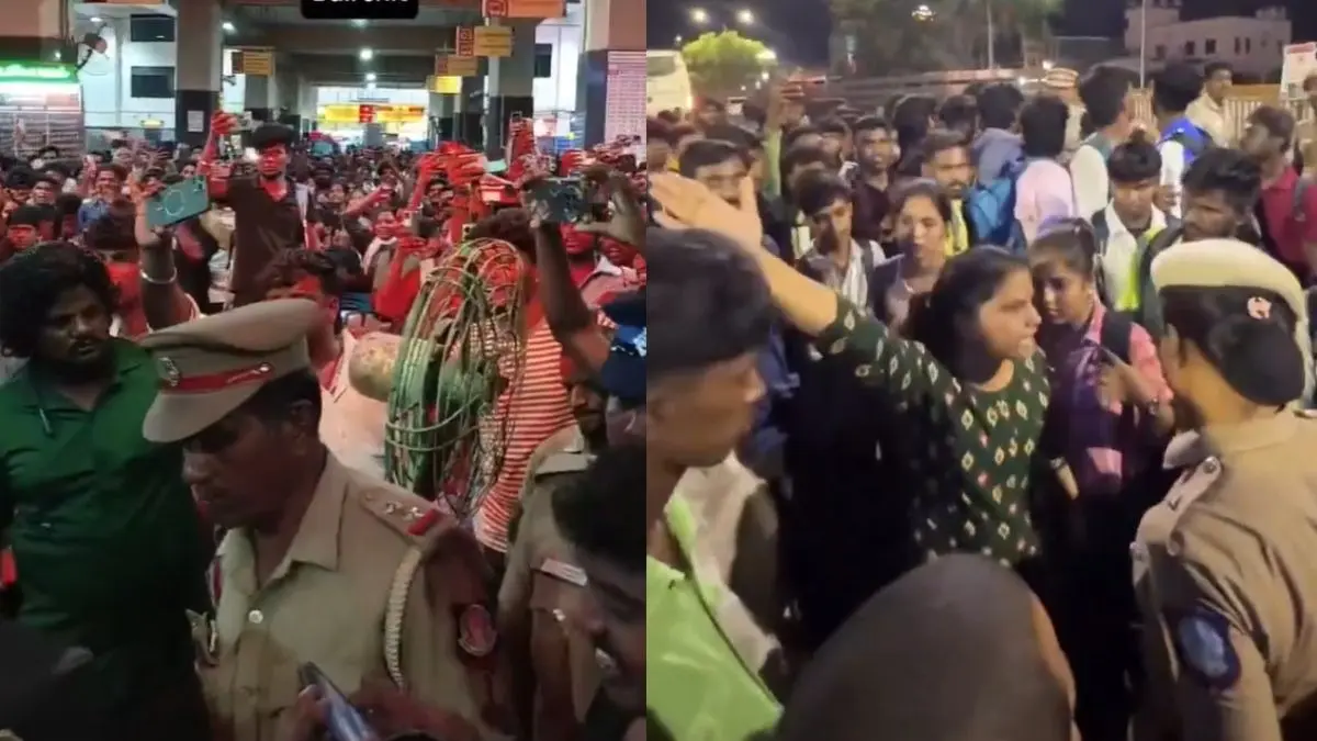 '12 Hours, No Help': Voters Stranded at Chennai's Koyambedu, Kilambakkam Bus Stops As Voting Underway Across Tamil Nadu '12 Hours, No Help': Voters Stranded at Chennai's Koyambedu, Kilambakkam Bus Stops As Tamil Nadu Polls Continue