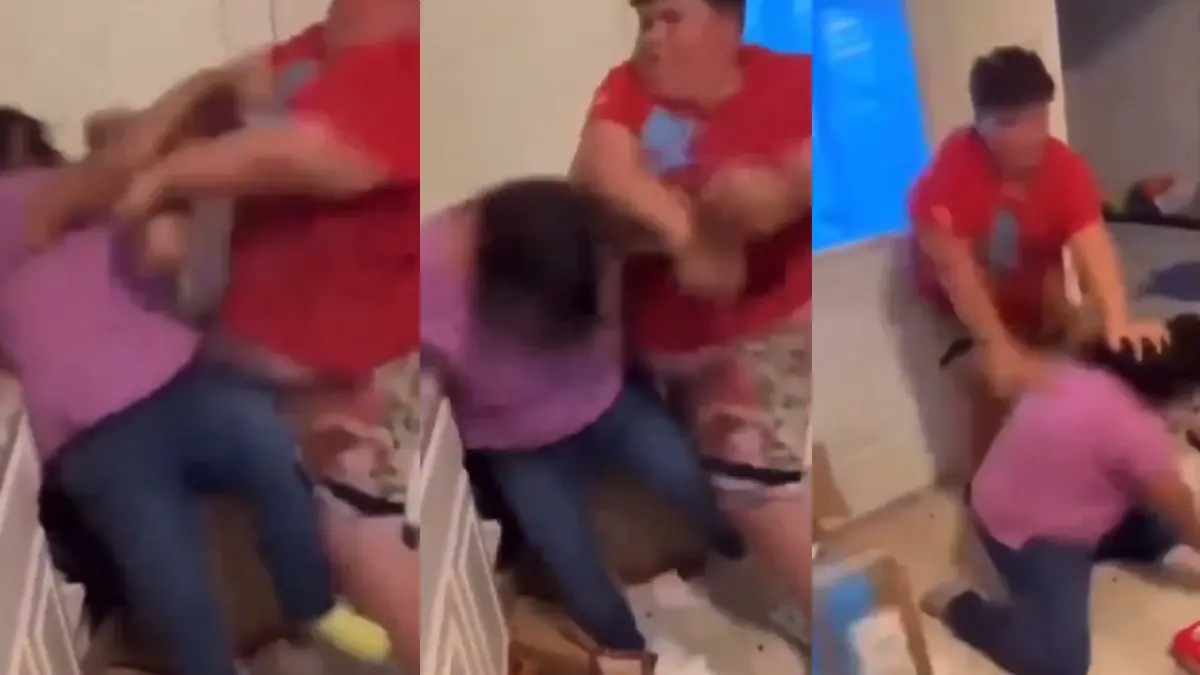 VIRAL: महिला ने खाना देने से किया मना तो 12 साल का बेटा हो गया हिंसक, मां पर किए ताबड़तोड़ हमले; हो गया जान लेने पर उतारू, शॉकिंग VIDEO 12-year-old boy beats his mother