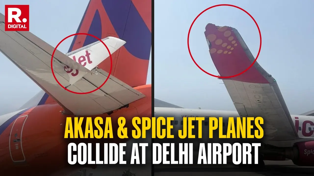 2 Planes Collide At Delhi's IGI Airport, Pics Show Broken Winglet 2 Planes Collide At Delhi's IGI Airport, Pics Show Broken Winglet