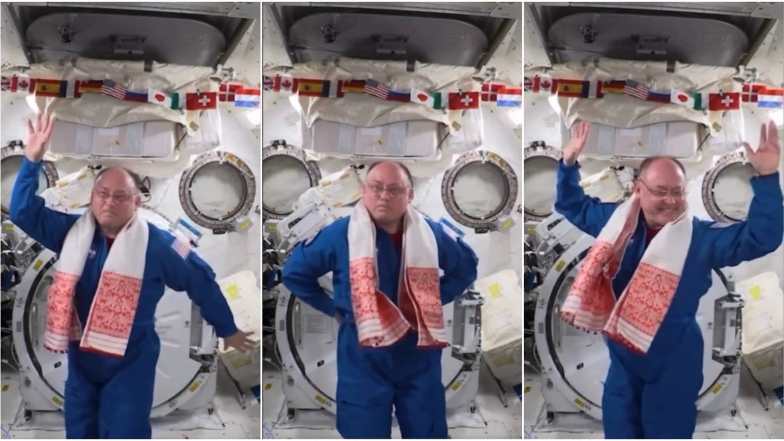 22-Year-Old Video Of NASA Astronaut Dancing Bihu In Space Goes Viral After Assam CM Himanta Shares Clip | WATCH