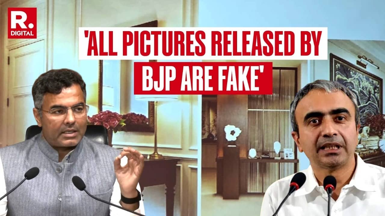 AAP-BJP Photo Row