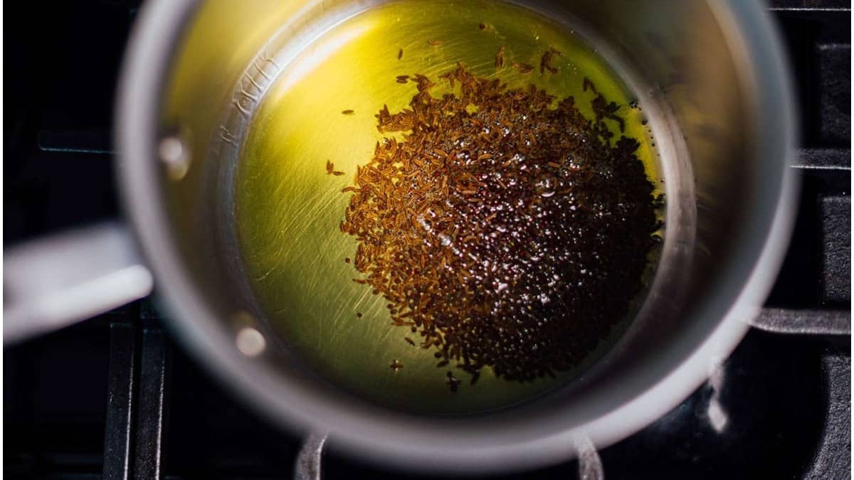 Adding tadka enhances the flavour of a dish 