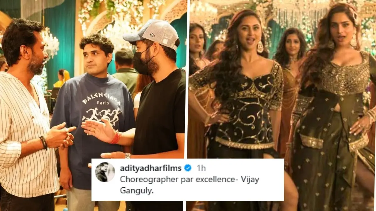 Shararat: Aditya Dhar Was 'Not Fully Convinced' About Dhurandhar's Most Viral Song, Credits Choreographer Vijay Ganguly For The Track Aditya Dhar pens a note for Vijay Ganguly