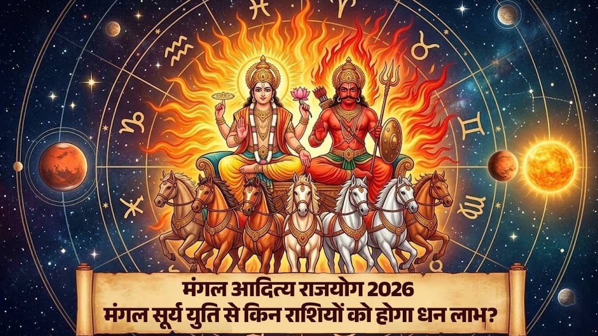 aditya-mangal-rajyog 2026 lucky zodiac signs-may-mangal Surya yuti money benefits dhan labh will get success in life