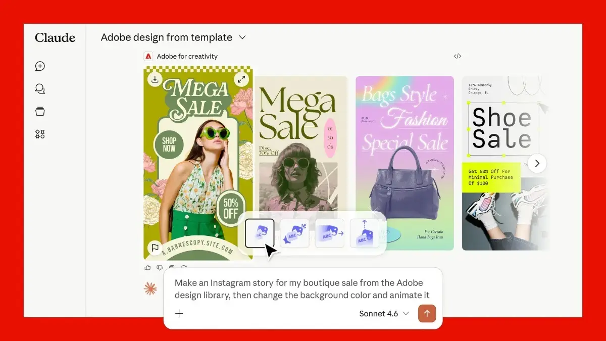Adobe Brings Photoshop, Premiere, and Other Creative Tools Directly Into Claude AI adobe
