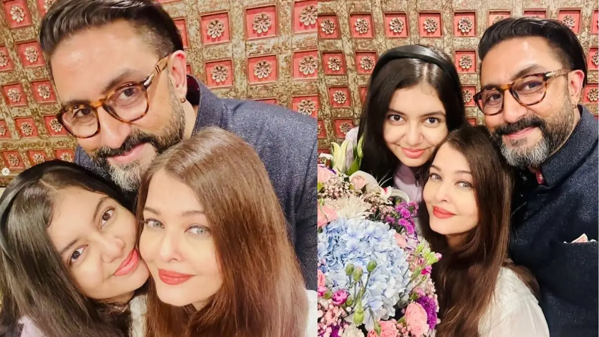 शादी की 19वीं सालगिरह पर रोमांटिक हुए ऐश्वर्या-अभिषेक, बेटी आराध्या संग शेयर की खास तस्वीरें; अलग होने की अफवाहों पर लगा विराम Aishwarya Rai Abhishek Bachchan anniversary photos