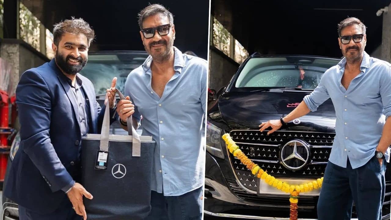Ajay Devgn Treats Himself To Swanky Mercedes-Benz V-Class Worth Over ₹1 Crore On His 57th Birthday