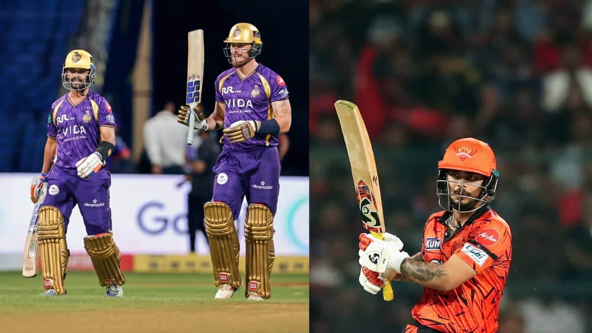 Ajinkya Rahane, Finn Allen, and Ishan Kishan