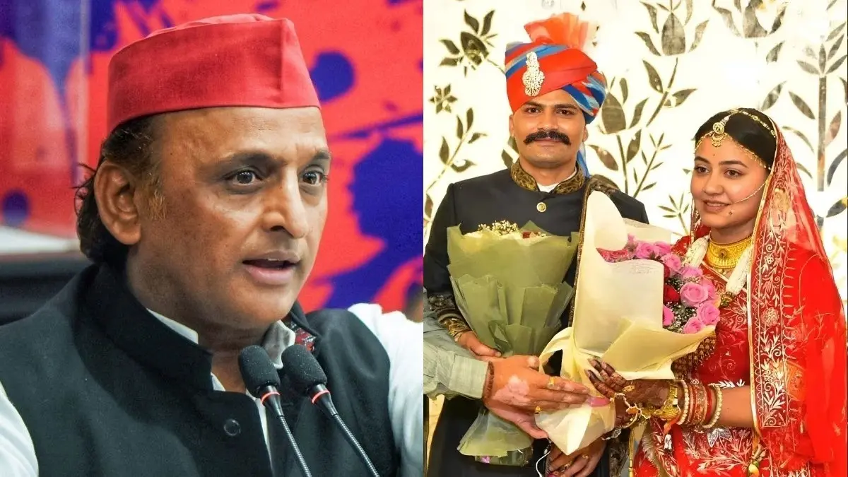 संभल SP केके बिश्नोई की शादी में पिंकी यादव समेत 3 विधायक पहुंचे तो सपा में चढ़ा सियासी पारा, भड़के अखिलेश यादव ले सकते हैं एक्शन, BJP भी कूदी Akhilesh Yadav & IPS KK Bishnoi