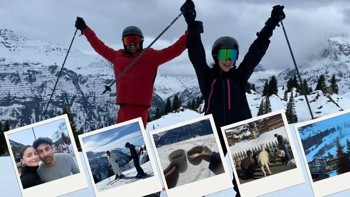 Alia Bhatt-Ranbir Kapoor Ring In 4th Wedding Anniversary 'Gliding, Falling, Walking And Talking' In Snow-capped Mountains Alia Bhatt-Ranbir Kapoor wedding anniversary