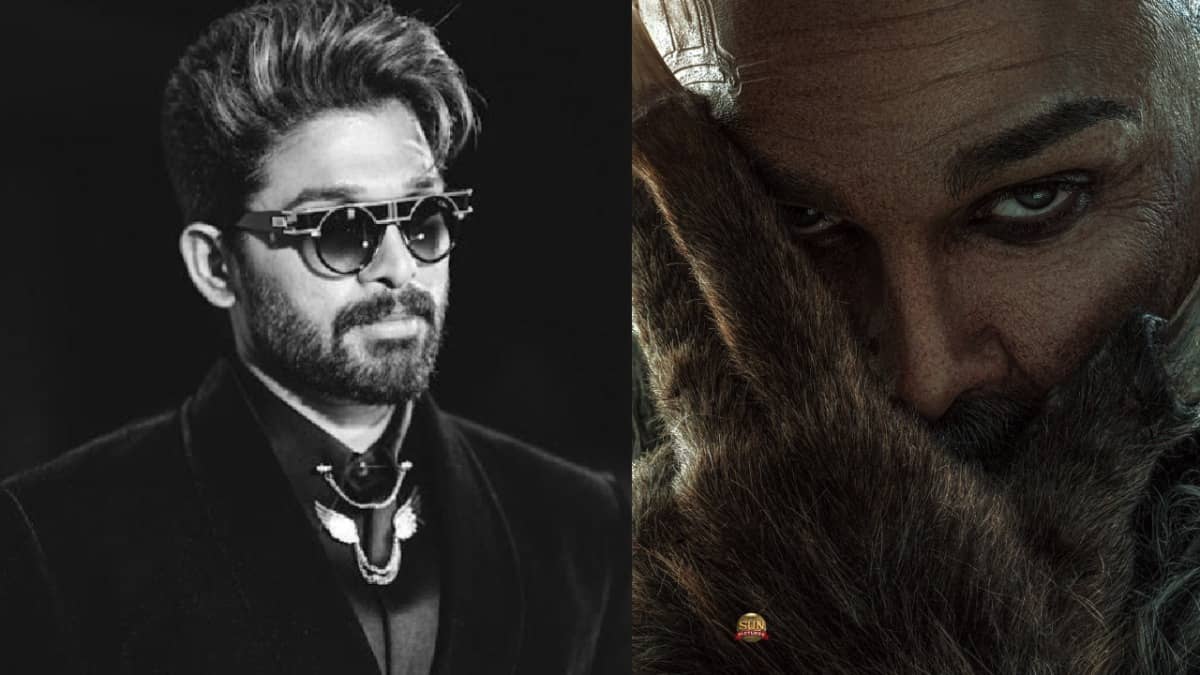 गंजा सिर, आंखों में काजल और लंबे नाखून…अल्लू अर्जुन की नई फिल्म का टाइटल रिवील, पोस्टर में दिखा खूंखार अवतार