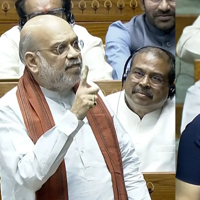 Amit Shah in Loksabha