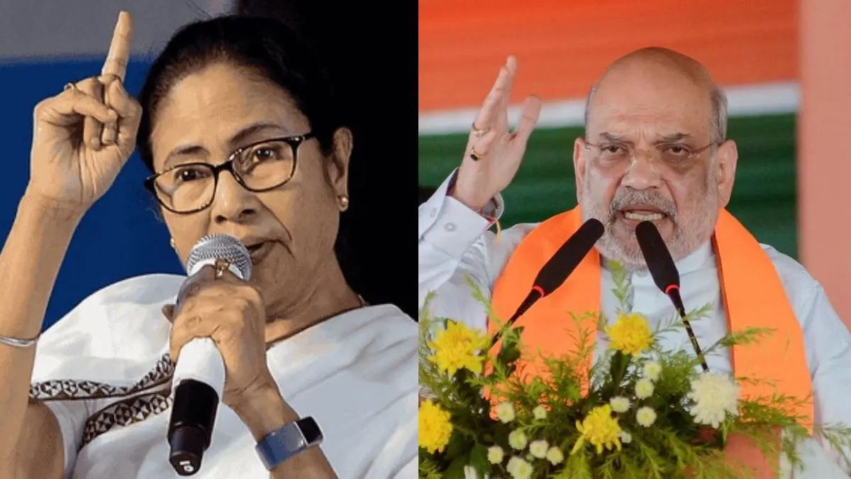 'ममता दीदी शर्म करो शर्म करो, महिला CM होकर महिलाओं को चेताती हो, मेरा वादा है 5 मई के बाद कोई भी गुंडा...', हावड़ा में गरजे अमित शाह Amit Shah In West Bengal Election
