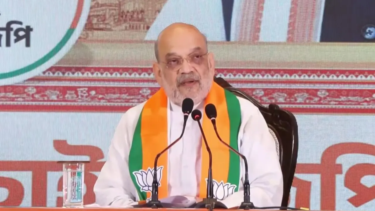 'Sonar Bangla' Roadmap: BJP Unveils 15-Point Manifesto For 2026 West Bengal Polls Amit Shah released manifesto for Bengal Elections 2026