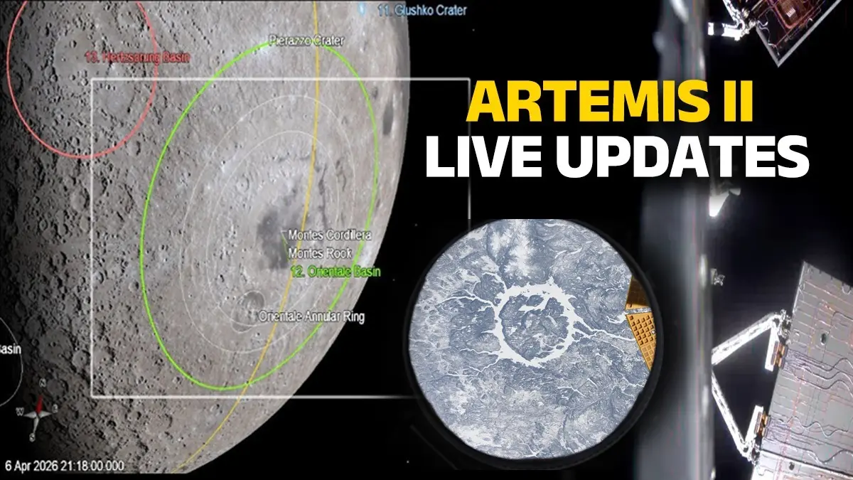 Artemis II LIVE: Thrusters Fired, Orion Fine-Tunes Astronauts' Path To The Moon; Artemis 2 Crew Now Just Hours Away From Historic Lunar Flyby Artemis II LIVE: Artemis 2 Astronauts Just Hours Away From Historic Moon Flyby