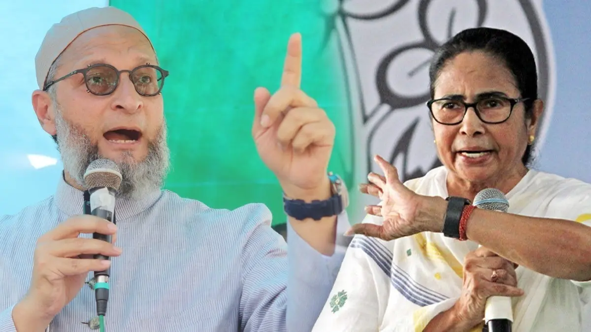 West Bengal Election: चुनावों के बीच CM ममता ने CEC को लिखी चिट्ठी तो चढ़ा बंगाल का सियासी पारा, ओवैसी बोले- हम SIR के खिलाफ, सुप्रीम कोर्ट... Asaduddin Owaisi Mamata Banerjee