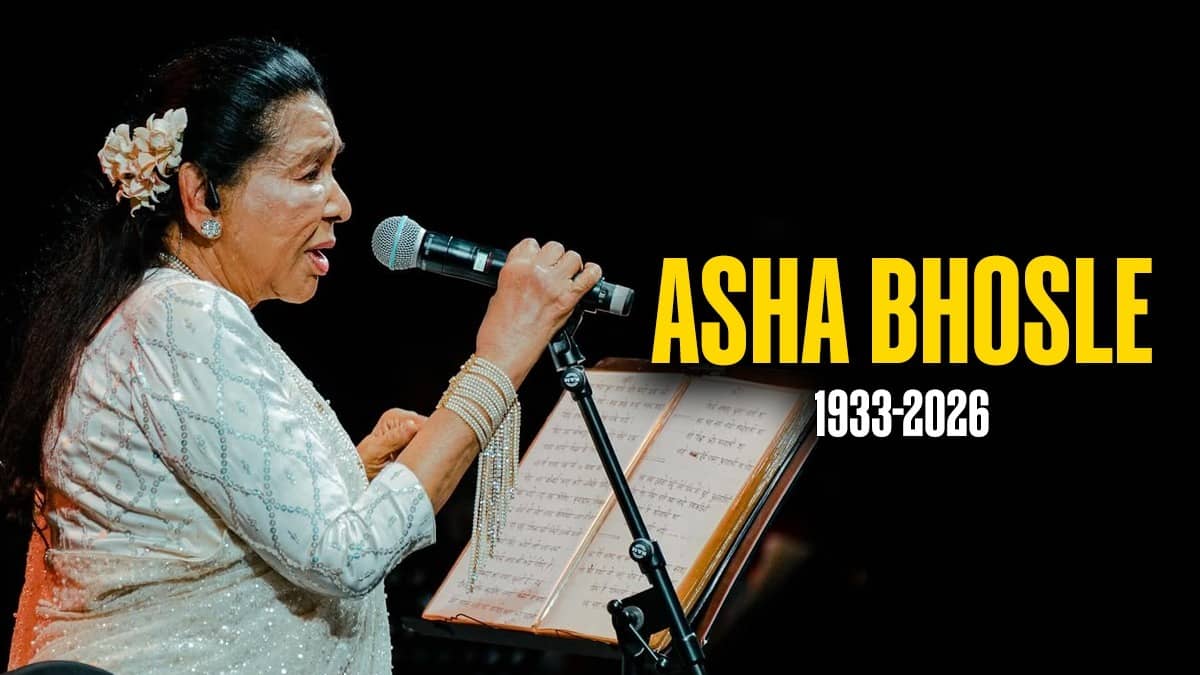 Asha Bhosle died aged 92 in Mumbai