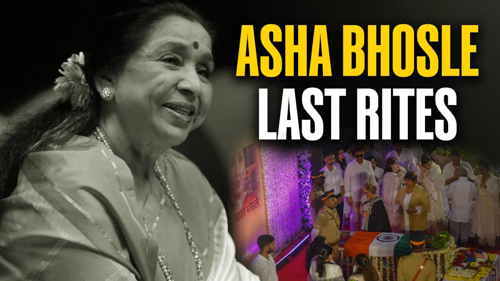 Asha Bhosle Funeral LIVE Updates