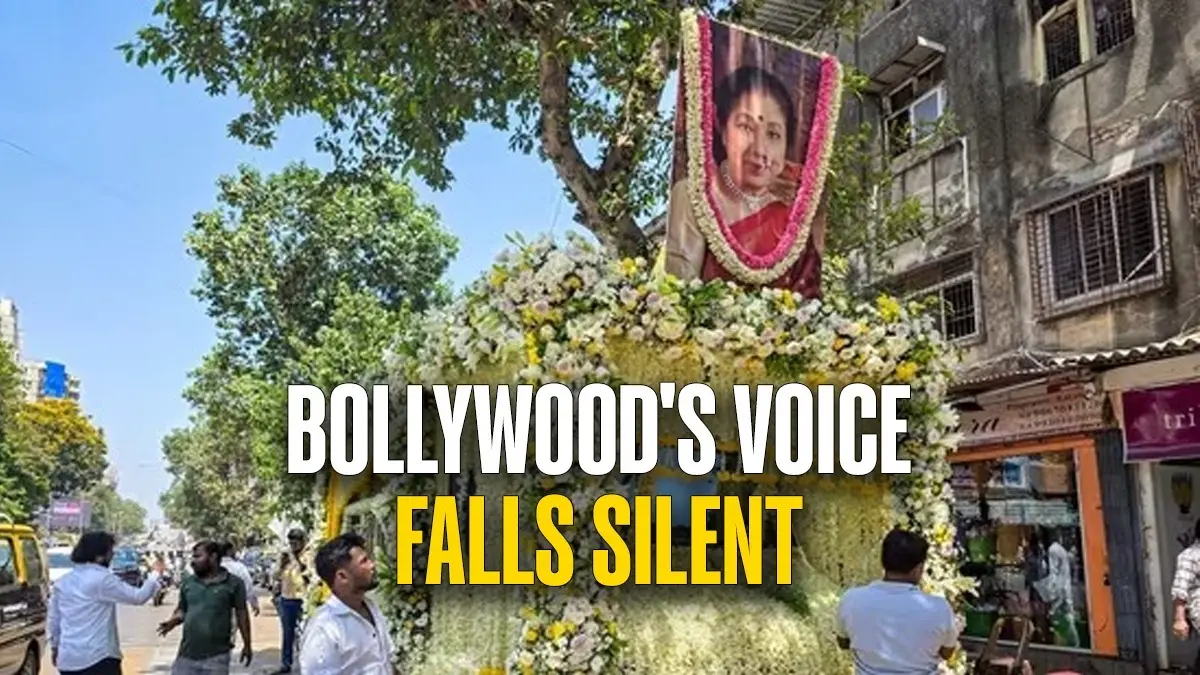 Asha Bhosle Funeral: Bollywood's Voice Laid To Rest With Full State Honours, Thousands Gather To Bid Final Farewell To The Legend Asha Bhosle laid to rest at 92