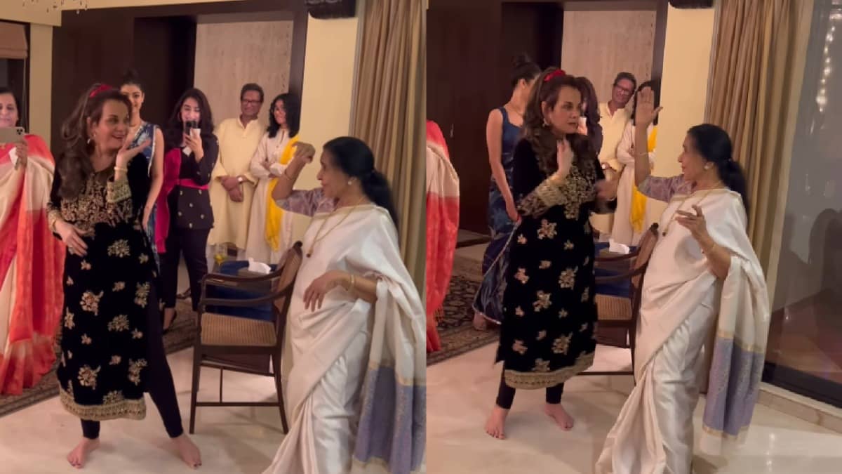 Asha Bhosle-Mumtaz Dance