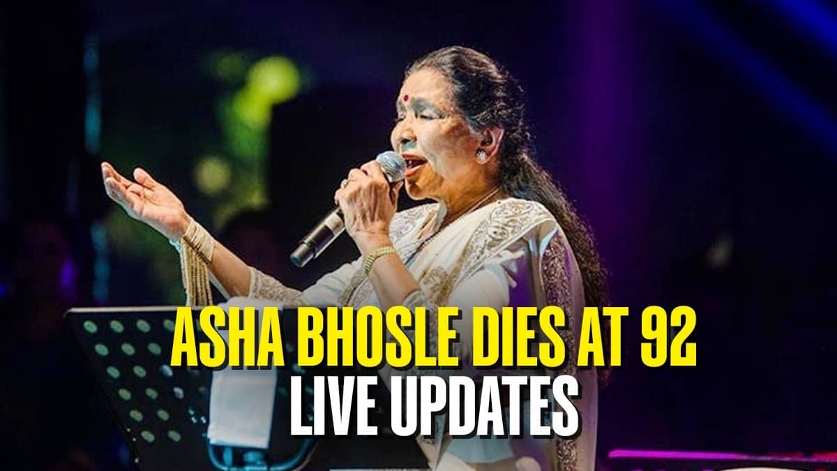 Asha Bhosle's death live updates