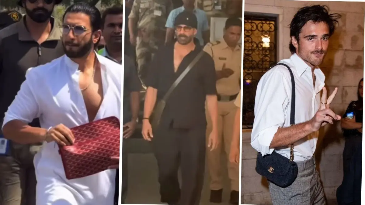 Man Bag Is The Latest It Piece In Men's Fashion, See How Jacob Elordi, Akshay Kumar And Ranveer Singh Have Styled It Bags for men