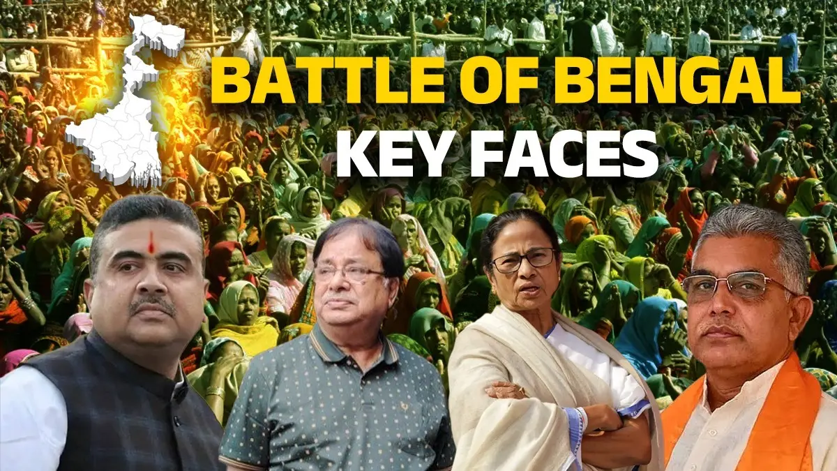 Battle for Bengal: Key Candidates to Watch in the 2026 Assembly Polls – From Suvendu Adhikari to Adhir Chowdhury Bengal Votes: High-Stakes Battle Begins as 152 Constituencies Go to Polls