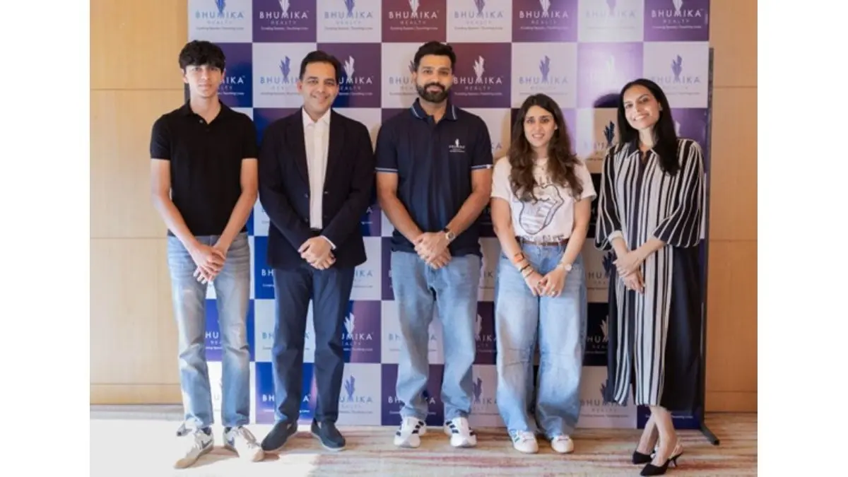 Bhumika Realty Announces Strategic Association with Rohit Sharma & Ritika Sajdeh as Brand Ambassadors Bhumika Realty Announces Strategic Association with Rohit Sharma & Ritika Sajdeh as Brand Ambassadors