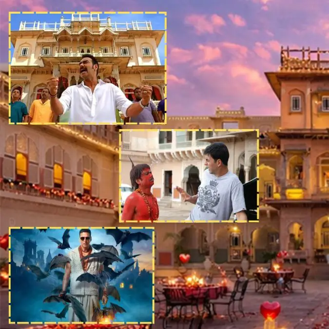 Bollywood movies shot at Chomu Palace, Jaipur