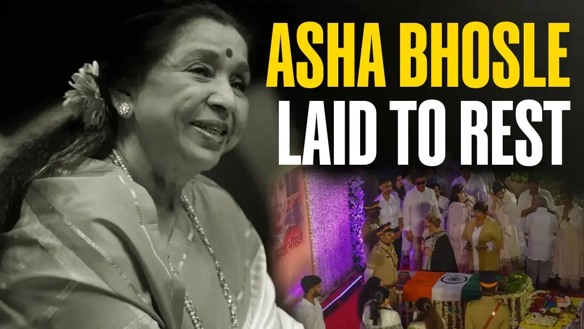 Rest In Peace, Asha Bhosle: Legendary Singer Cremated With Full State Honours In The Presence Of Family And Friends Bollywood's legendary playback singer Asha Bhosle was laid to rest at Mumbai's Shivaji Park