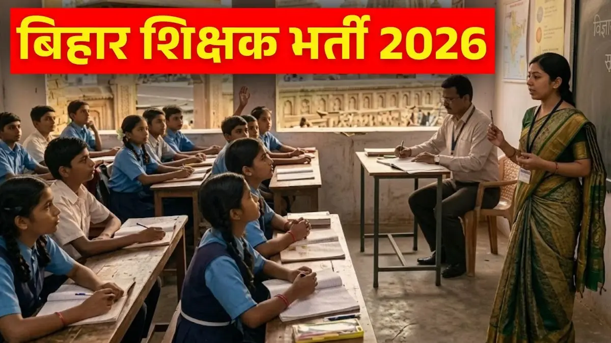 BPSC Teacher Bharti 2026: बड़ी खुशखबरी! बिहार शिक्षक भर्ती 2026 का रास्ता साफ, 46,000+ पदों पर बंपर वैकेंसी; जानें पूरी जानकारी BPSC TRE 4.0 Teacher Bharti 2026