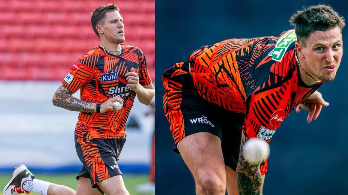 IPL 2026: Injury Woes Hit Sunrisers Hyderabad, Brydon Carse Likely To Miss KKR Clash In Kolkata Brydon Carse during practice