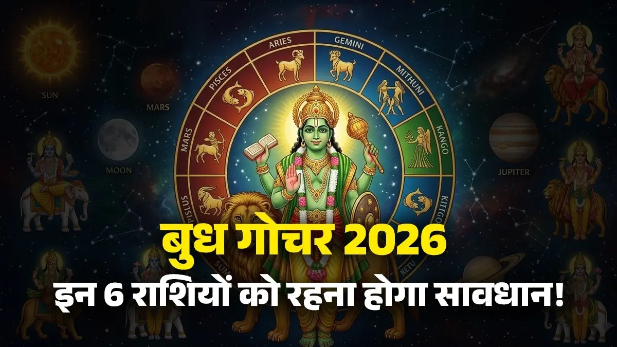 Budh Gochar 2026: 11 अप्रैल को बुध करेंगे मीन राशि में गोचर, इन 6 राशियों को रहना होगा सावधान; पैसों की लेन-देन से बचें Budh Gochar 2026