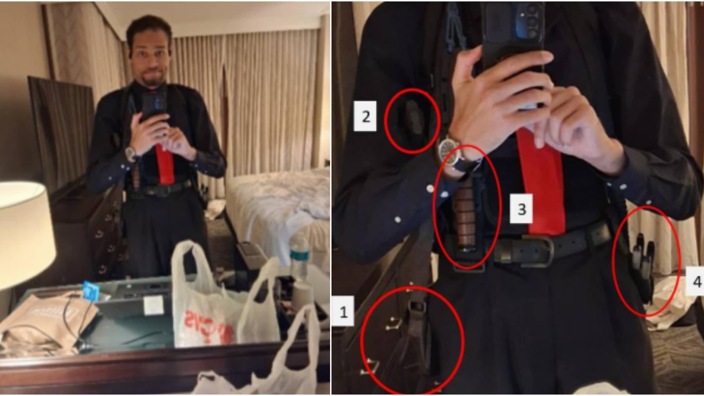 Chilling Mirror Selfie Taken By Cole Allen In Hotel Room Minutes Before He Attempted To Kill Trump Surfaces