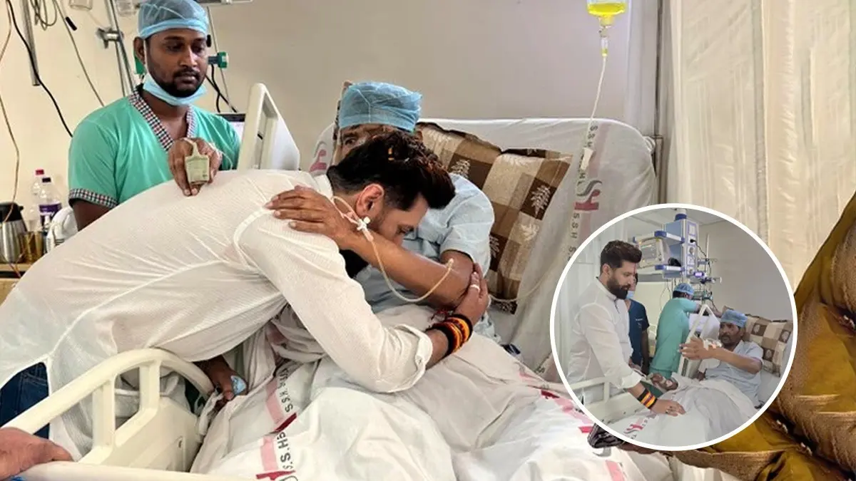 Bihar: 'मिट गई दूरियां', गिला शिकवा भूलकर चाचा पशुपति पारस से मिलने अस्पताल पहुंचे चिराग पासवान, डॉक्टरों को दिया खास दिशा-निर्देश chirag paswan visit hospital to meet uncle pashupati paras
