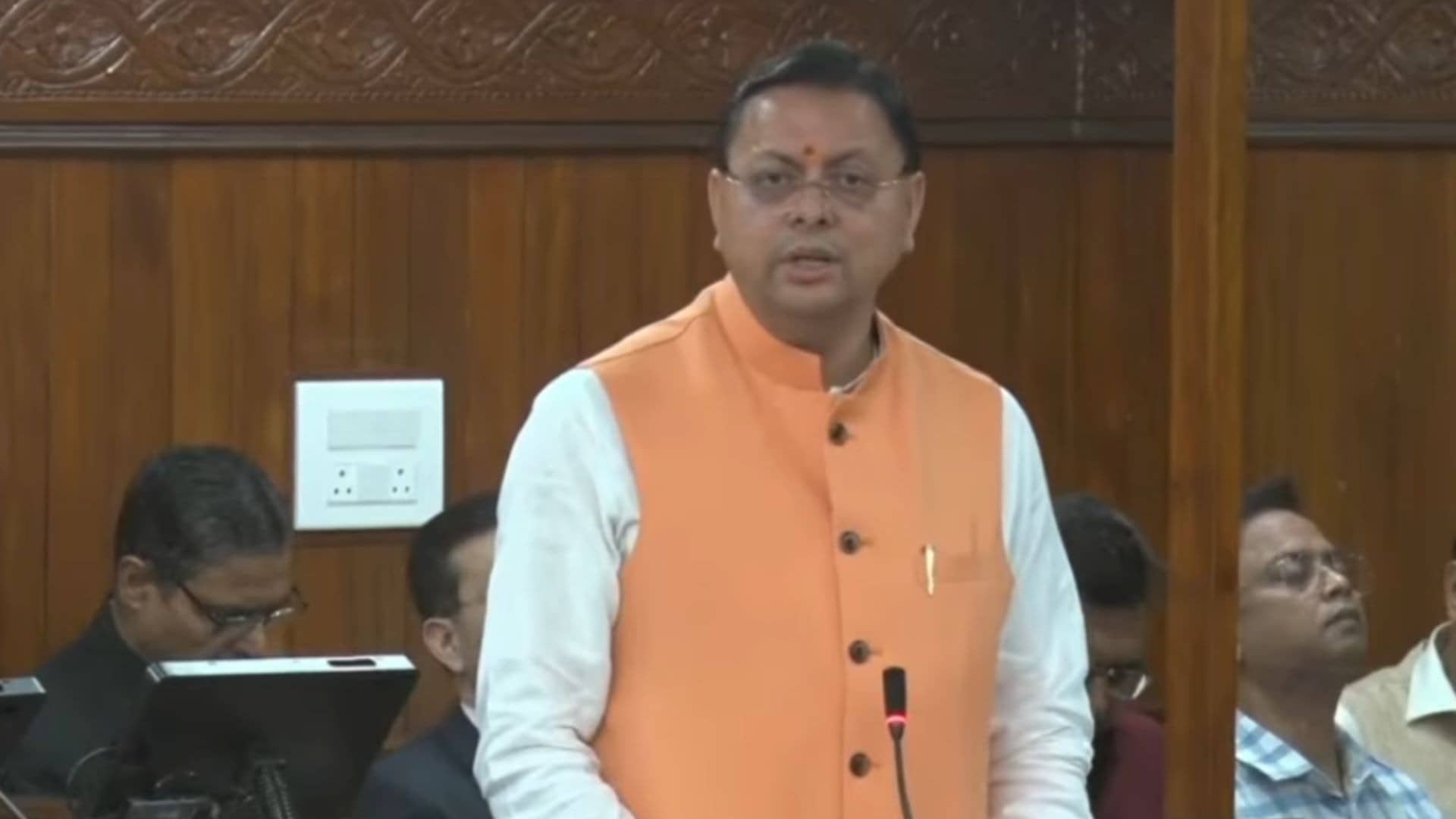 CM Pushkar Singh Dhami